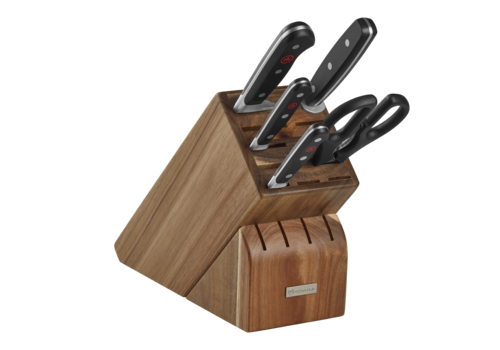 Wusthof Wusthof Classic 6pc Starter Block Set- Acacia