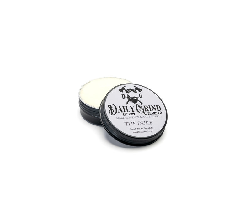 Daily Grind Beard Balm The Duke Bay Rum, Vanilla, and Tobacco