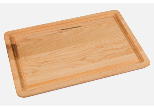 Labell Labell, Utility Cutting Board with Angled Finish and Groove  8" x 12" x 0.75"