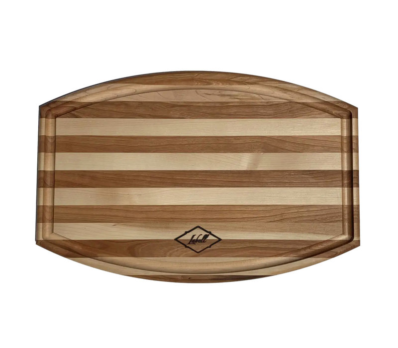 Labell Cherry-Maple Utility Board with Juice Groove 12"x18"x0.75"