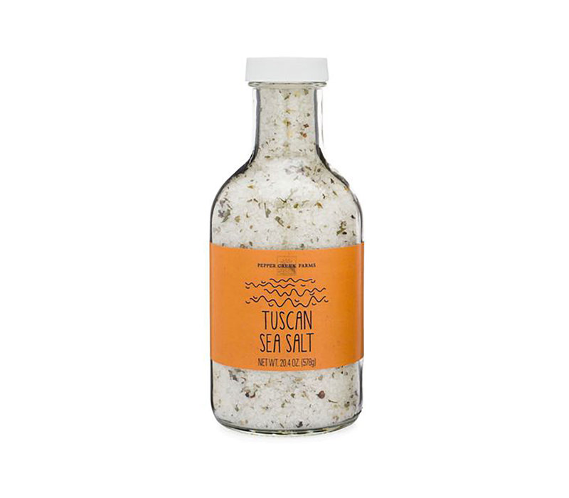 Pepper Creek Farms Tuscan Sea Salt in Stout Jar