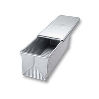USA Pan, Small Pullman Loaf Pan & Cover  9 x 4 x 4 in.
