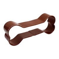 R&M Dog Bone Cookie Cutter 4.5"- Brown
