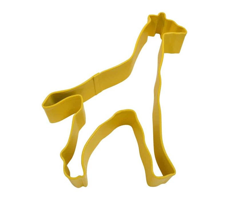 (Discontinued) R&M Giraffe Cookie Cutter 5" Yellow