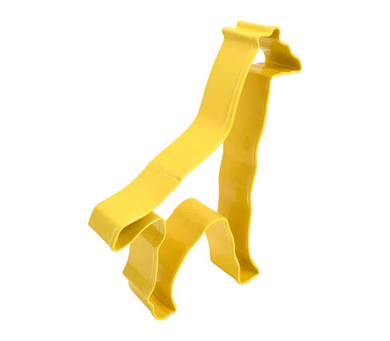 R&M Giraffe Cookie Cutter 5" Yellow