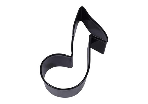 R&M R&M Music Note Cookie Cutter 3.5" -Black