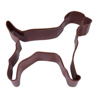 (discontinued) R&M Labrador-Dalmatian Cookie Cutter 4" - Brown