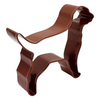 (discontinued) R&M Labrador-Dalmatian Cookie Cutter 4" - Brown