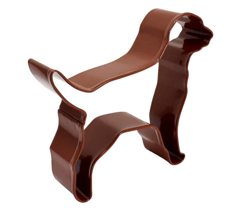 (discontinued) R&M Labrador-Dalmatian Cookie Cutter 4" - Brown