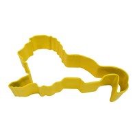 R&M Lion Cookie Cutter 4.5" -Yellow