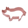 R&M Pig Cookie Cutter 3.75" - Pink
