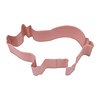 R&M R&M Pig Cookie Cutter 3.75" - Pink