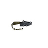 White River Knife & Tool WRM1-BP-POD-CBI--WhiteRiver, M1Backpacker, Olive Drab Paracord, Black Ionbond