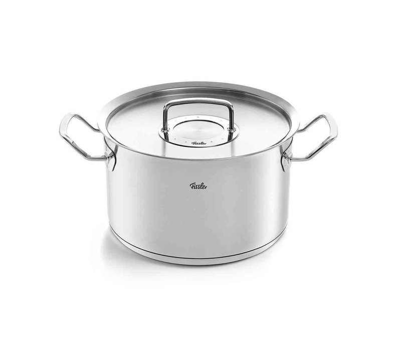 Fissler, Original-Profi Collection Stainless Steel Stock Pot with Lid, 6.7 Quart