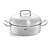 Fissler Fissler, Original-Profi Collection Stainless Steel Roaster with High Dome Lid, 5.1 Quart