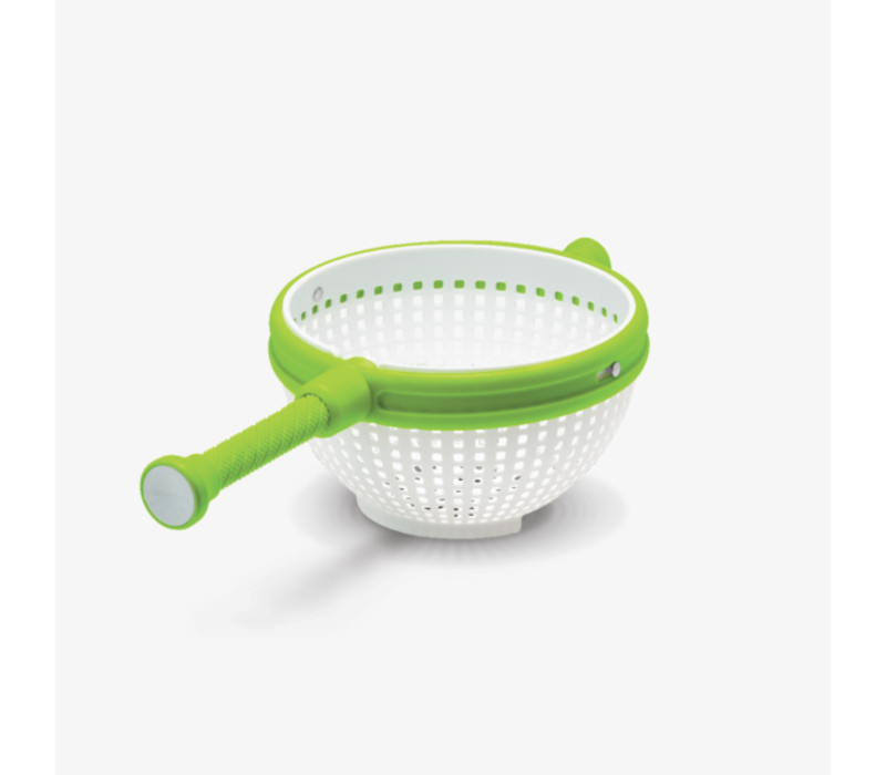 Dreamfarm, Spina Salad Spinner, Green & White