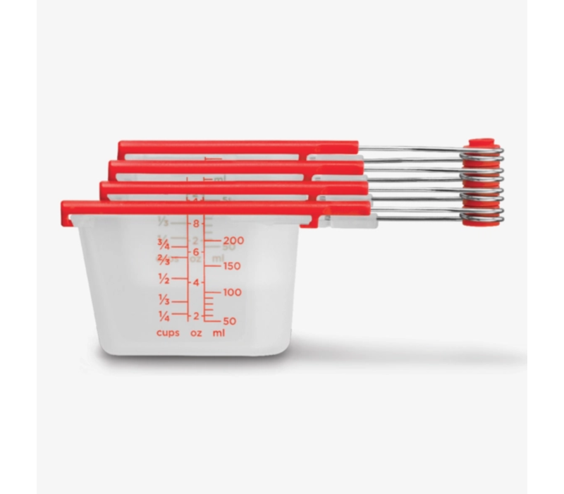 Dreamfarm, Levups Measuring Cups,  Red