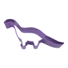 R&M (discontinued) R&M Brontosaurus Cookie Cutter 6" - Purple