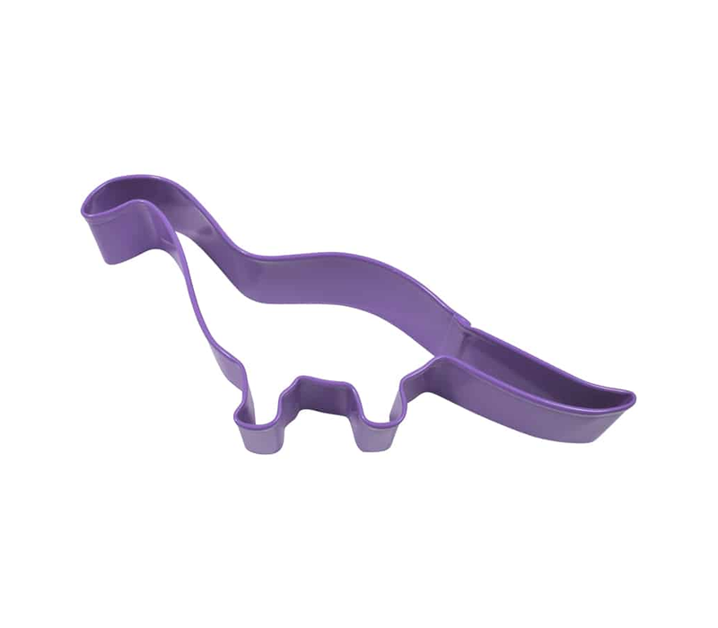 (discontinued) R&M Brontosaurus Cookie Cutter 6" - Purple