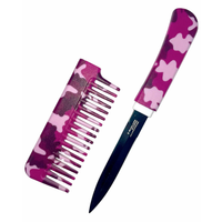 CK-CM-5--Panther Trading, Comb Knife Cammo Purple