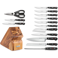 Wusthof Classic 15 Piece Block Set Acacia