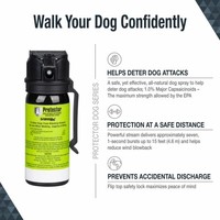 SRP-MK3--Security Equipment, Protector 1.8 oz can with Clip Dog Spray