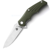 QSP Knife QS105-B--QSP, Pangolin w/ Green G-10 Handle
