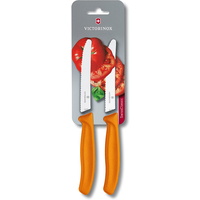 Victorinox,  Swiss Classic 2 Pack Utility-Tomato Knife Set- Orange
