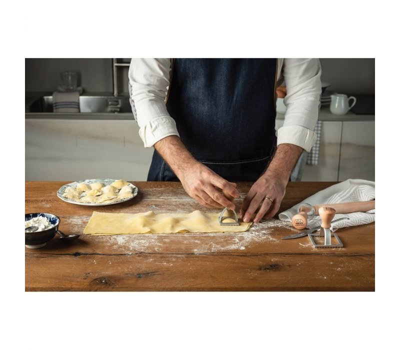 (Discontinued) HIC, Marcato Ravioli Classic Square Stamp, 2 inch
