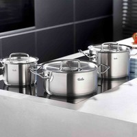 Fissler, Original-Profi Collection Stainless Steel Stock Pot with Lid, 6.7 Quart