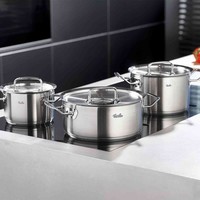 Fissler, Original-Profi Collection Stainless Steel Dutch Oven with Lid, 2.7 Quart