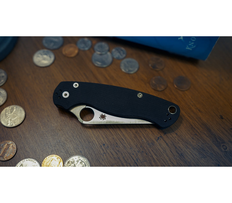 Spyderco Para 3 Black G10 CPM S45VN