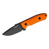 Pro-Tech Knives, LLC Pro-Tech Sort Blade Rockeye Fixed Blade- Orange G-10 Handle, CPM S35VN Blade
