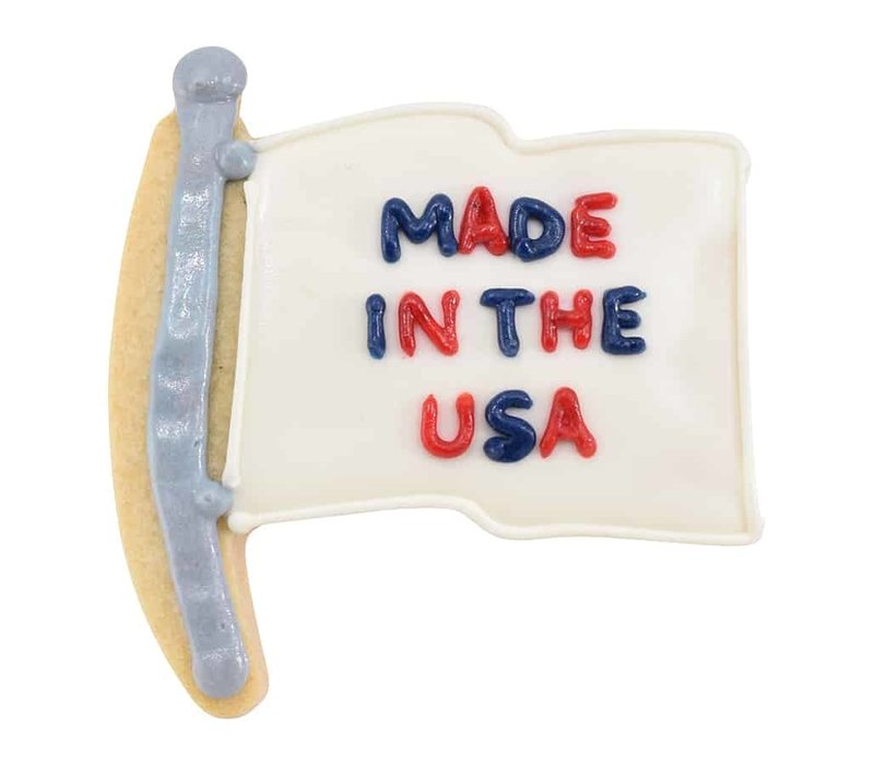 R&M Flag Cookie Cutter 3.25"