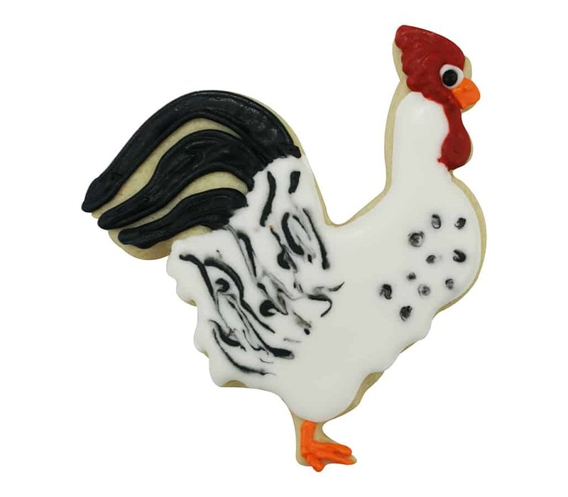 R&M Rooster  Cookie Cutter 4"