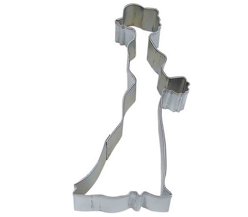 (Discontinued) R&M Bride Cookie Cutter 5" (Single)
