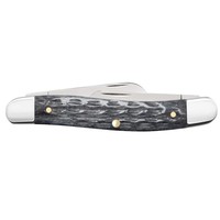 Case Cutlery Stockman Crandall Jig Gray Bone, Carbon Steel