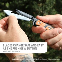 Outdoor Edge 3.5" Drop-Point Replacement Blades, 6 Pack