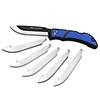 Outdoor Edge Outdoor Edge  3.5" Razor Lite EDC- Blue