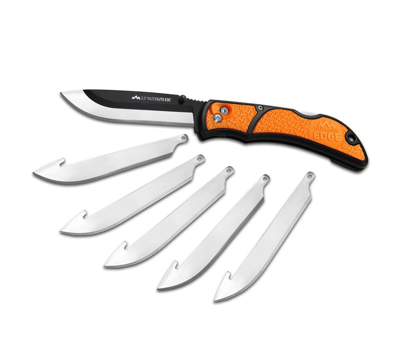 Outdoor Edge 3.5" Razor Lite EDC- Orange