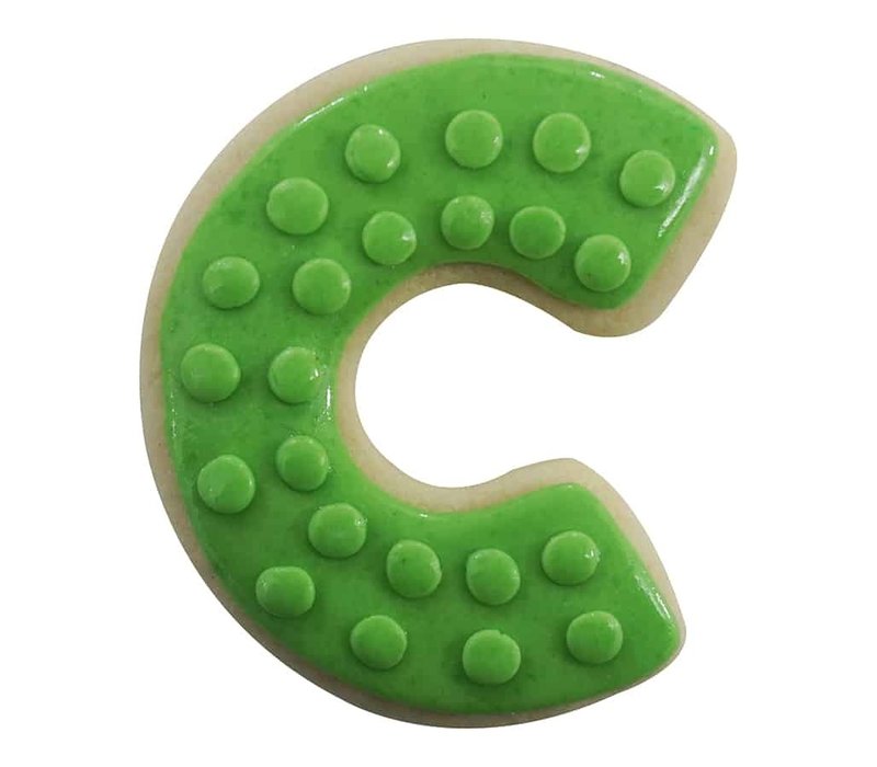 R&M Letter C Cookie Cutter 2.75"