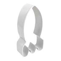 R&M Rocket Cookie Cutter 4" -White