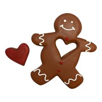 R&M Gingerbread Boy Cookie Cutter 5"