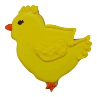 R&M Mini Chick Cookie Cutter,  1.75" Yellow