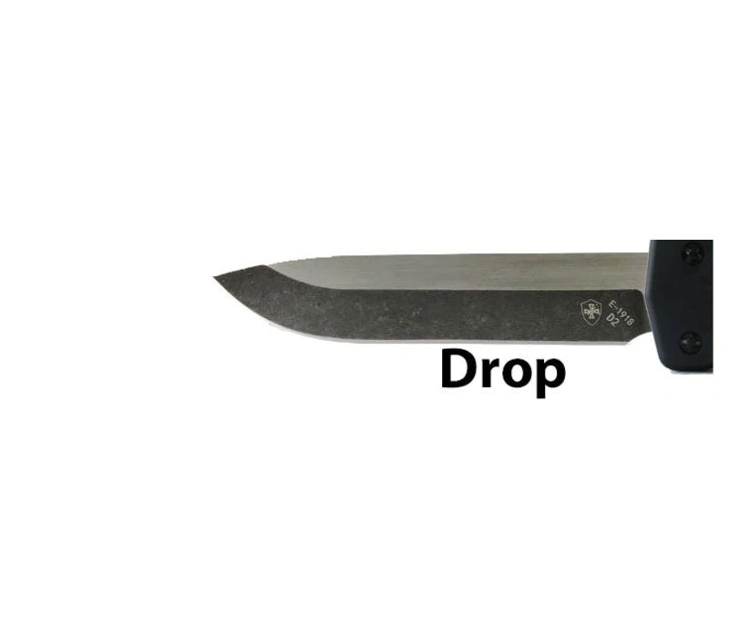 Templar Knife Slim OTF, Mossy Oak Bottomland, Black CPM  D2 Drop Point Blade