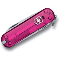 Victorinox Swiss Army Classic SD- Pink Translucent, 7 Functions