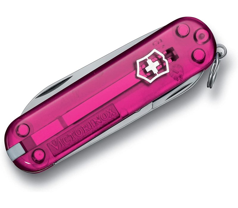 Victorinox Swiss Army Classic SD Translucent Cupcake Dream Pink, 7 Functions
