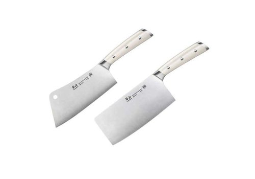 Cangshan Cangshan, S1 Series 2pc Cleaver Set White Handle