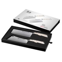 Cangshan, S1 Series 2pc Cleaver Set White Handle