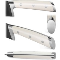 Cangshan 2pc Titanium Coated Santoku Starter Set Vanilla White